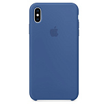 Apple Silicone Case для iPhone XS Max голландский синий