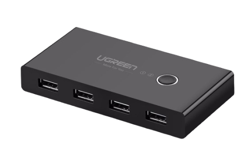 Ugreen US216 2 in 4 Out USB 2.0 фото 3