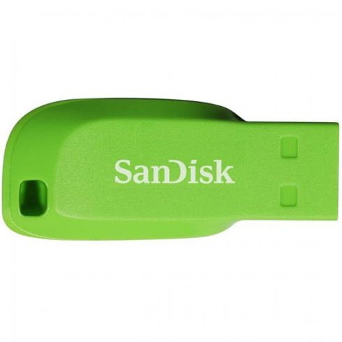 SanDisk Cruzer Blade 16GB зеленый фото 1