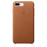 Apple Leather Case для iPhone 8 Plus / 7 Plus золотисто-коричневый