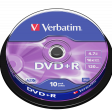Verbatim DVD+R Matt Silver 4.7GB фото 2