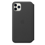 Apple Leather Folio для iPhone 11 Pro Max черный